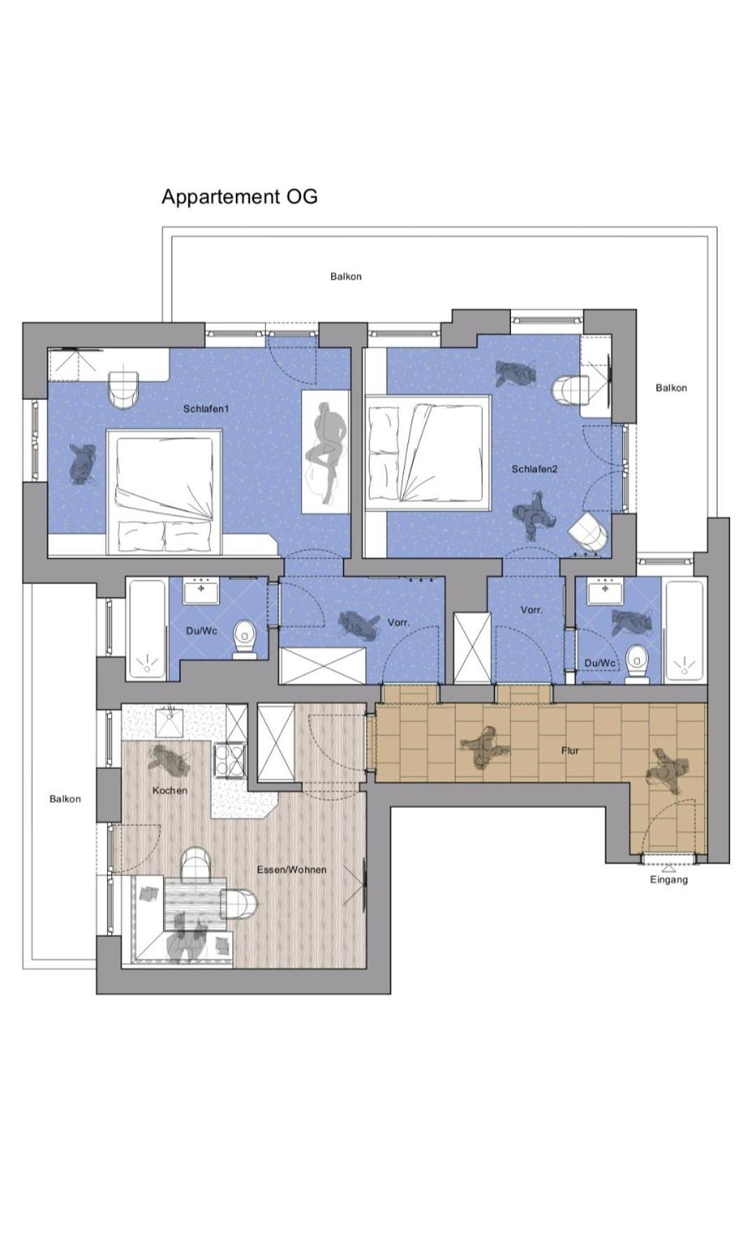 Zeitlos Apartments Герлос Екстер'єр фото